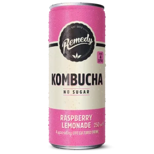 Kombucha Raspberry Lemonade 250ml x12
